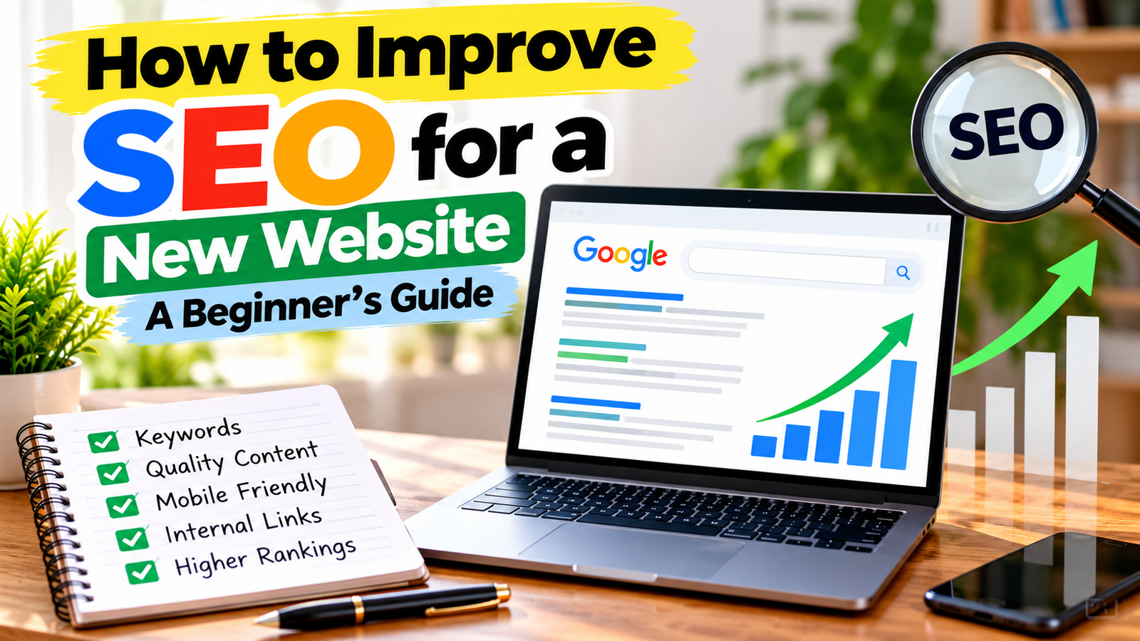 How to Improve SEO for a New Website: A Beginner’s Guide